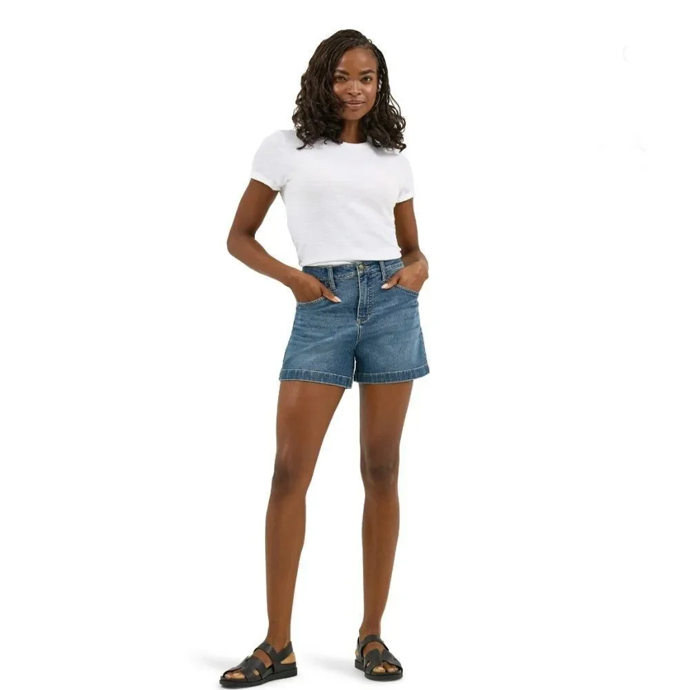 Women’s Lee A-Line Denim Short Size 18